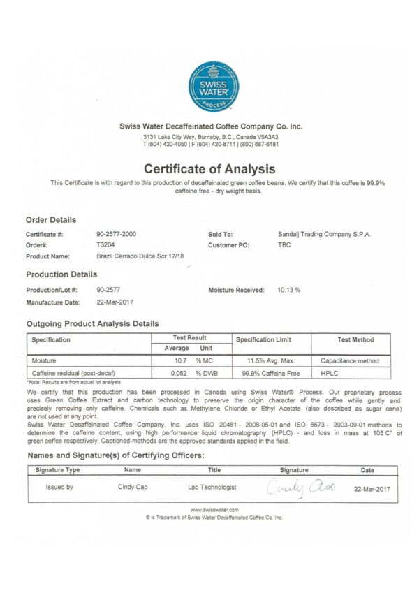 Capsule Compatibili Lavazza Point Decaffeinato sc. 50